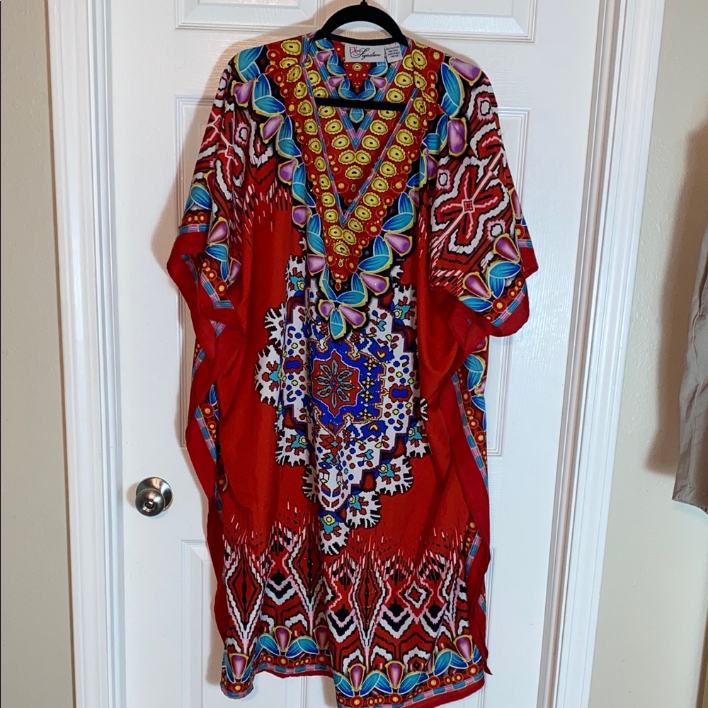 Kaftan Colorful Bohemian Long Dress